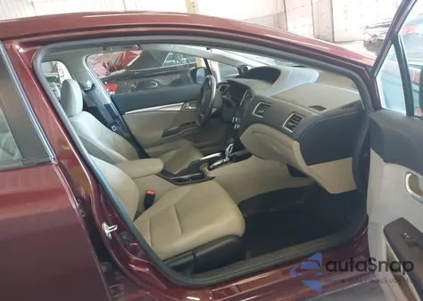 2015 Honda Civic Ex-L from USA, damaged, VIN 19XFB2F94FE218951